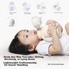 Guangduola Infant Thermos Cup for Children 1-3 Years Old Baby Insulated Milk Bottle Straw Water Cup Small Age Learning Drinking Cup 380ml