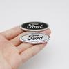 AAANK1 5.8cm Car Steering Wheel Center Badge Logo Sticker Steering Wheel Logo Sticker For Ford Focus 3 MK2 Fiesta MK7 Mondeo MK4 Fusion