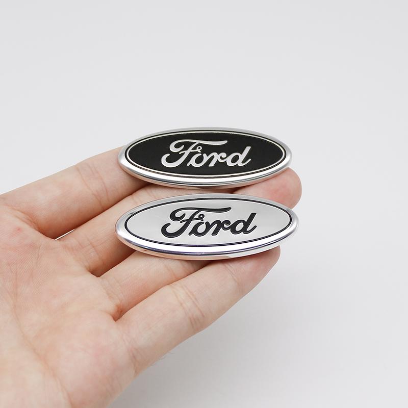 AAANK1 5.8cm Car Steering Wheel Center Badge Logo Sticker Steering Wheel Logo Sticker For Ford Focus 3 MK2 Fiesta MK7 Mondeo MK4 Fusion