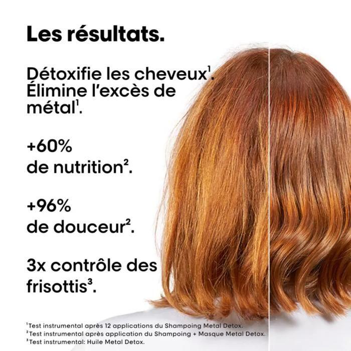 Kit Mini Trio - L'ORÉAL PROFESSIONNEL - Metal Detox - Anti-casse - Préservation couleur - Sans sulfate