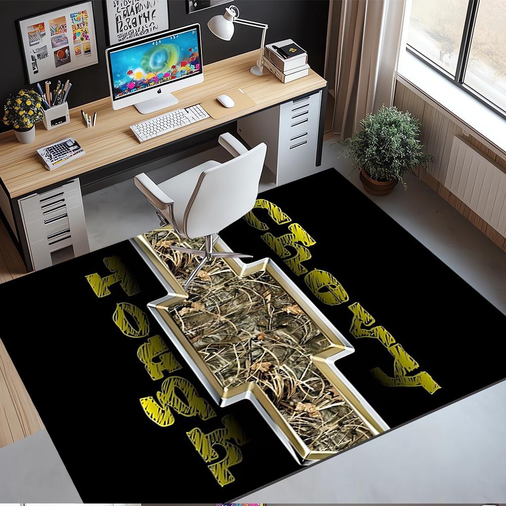 Chevrolet Printed Carpet, Rug for Office Chair Living Room Bedroom Kitchen Room Decor Gifts.