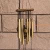 Factory Price Wind Chimes 66cm Hot Sales Metal Pipe Fan Wall Hanging Home Balcony Ornament Wind Chime Garden House Decoration