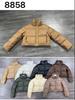 Short cotton clothes women's leave-in leather winter new small loose stand-up collar bread clothes trendy coat