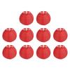 10pcs Paper Lanterns Foldable Round Small Handcrafted Lantern Decoration for Tent RV Courtyard