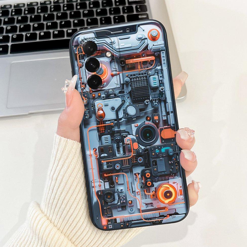 Чехол для Samsung A56 5G A566B Роскошный Модный Цветочный Кавайный Милый Ударопрочный Чехол для Телефона Для Samsung Galaxy A56 5G Обложка SM-A5660