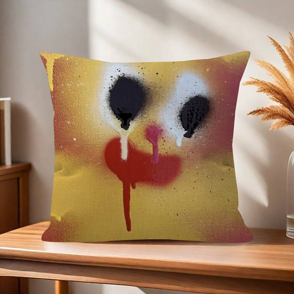 Abstract Art OOlaolu SSSlawn Pillow Cushion Cover Pillowcase Living Room Sofa Home Decor Customized