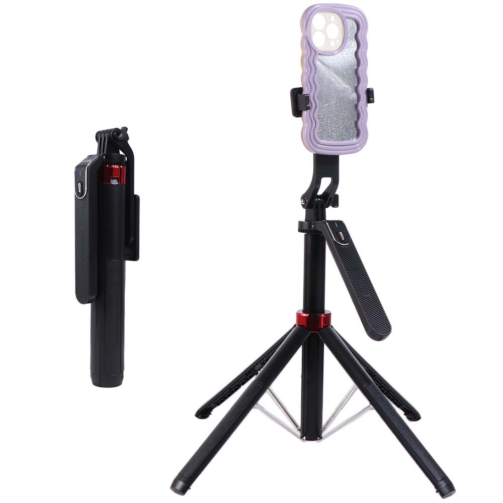 Four Legged Bluetooth Selfie Stick Portable Selfie Stick Stand Vlog Photography