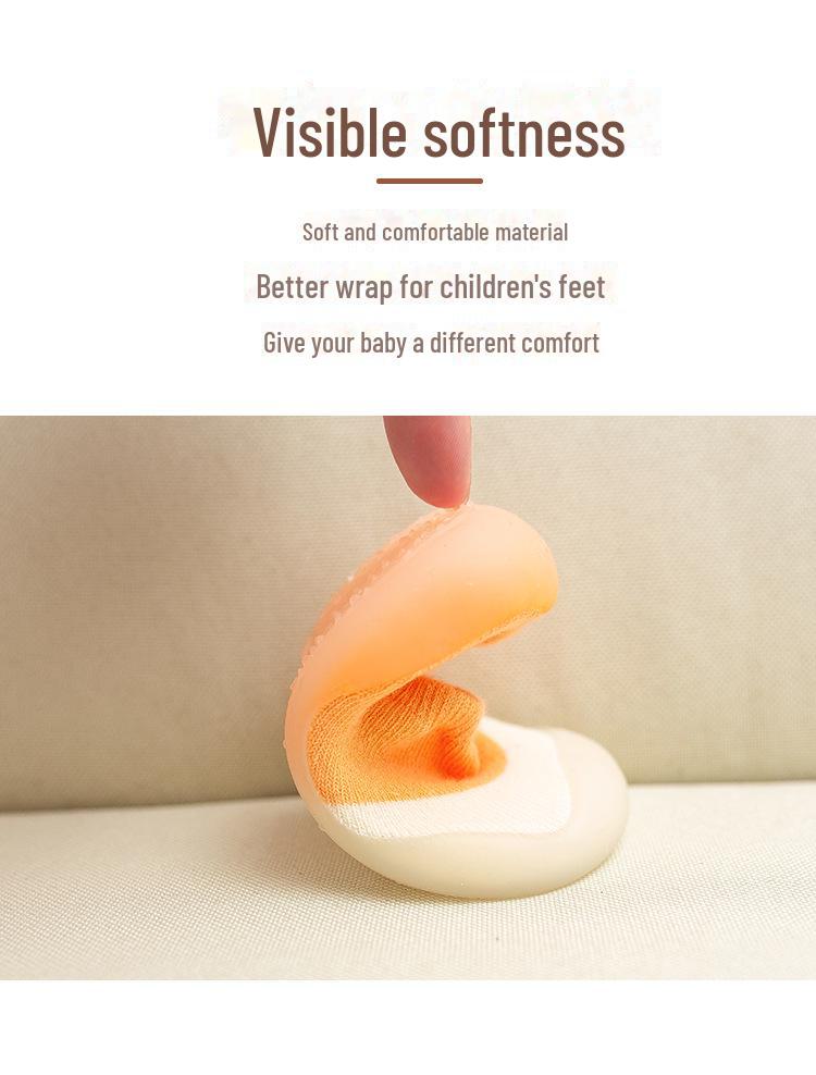 Spring & Autumn Toddler Non-slip Cartoon Floor Socks & Soft-bottom Shoes