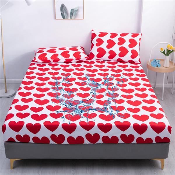 Водонепроницаемая простыня, противоскользящая простыня Super King Queen Size, наматрасник, защитный чехол/чехол для матраса (Нет наволочки)