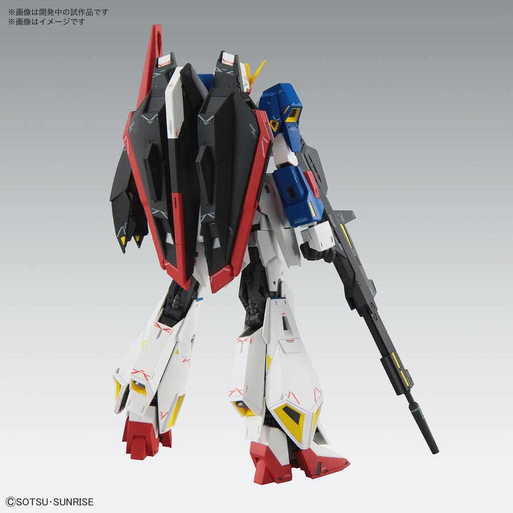 Пластиковая модель BANDAI SPIRITS MG Mobile Suit Z Gundam Zeta Gundam масштаба 1/100 с цветовой кодировкой