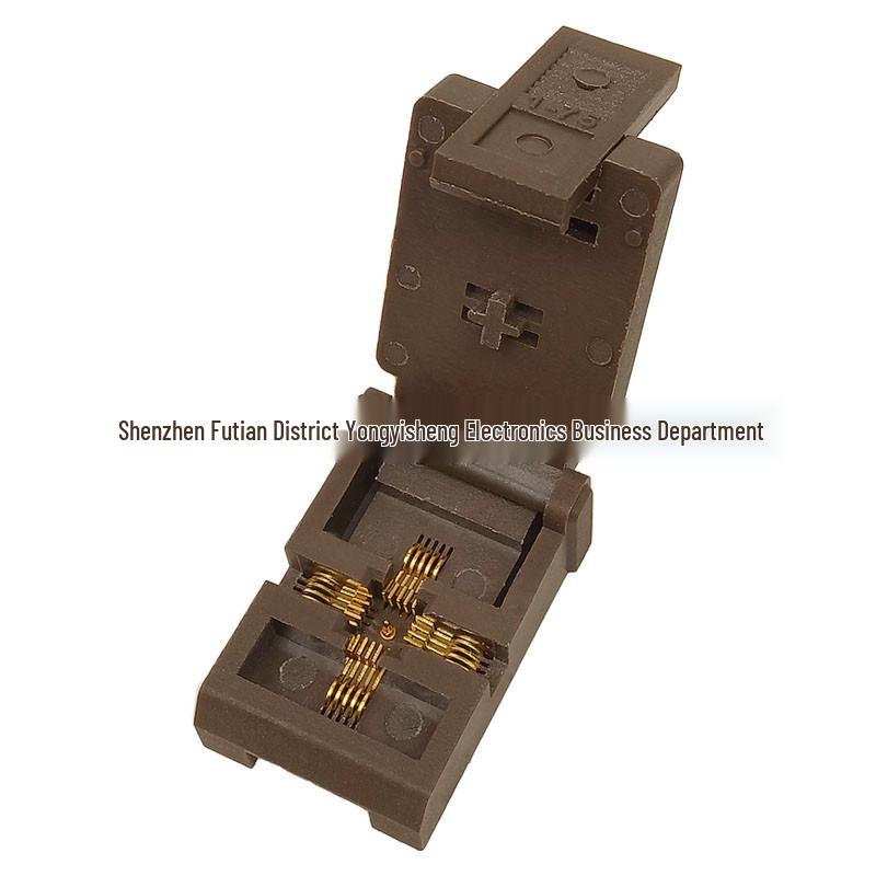 QFN20 3.5x3.5mm Gold-Plated Aging Test Socket for 20L DFN Chip Burn-in