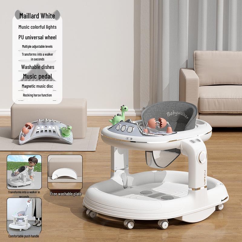 Многофункциональные детские ходунки: Защита от опрокидывания, Предотвращение О-образных ног, Обучение с помощью толкания для мальчиков и девочек