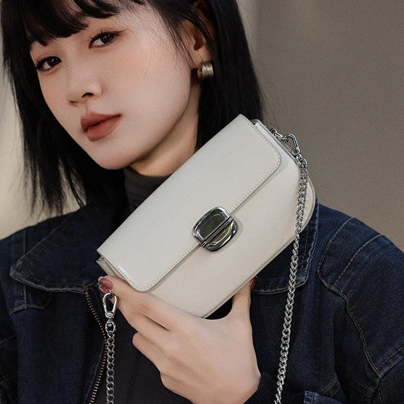 Новая популярная универсальная кожаная женская сумка через плечо женская сумка через плечо с цепочкой