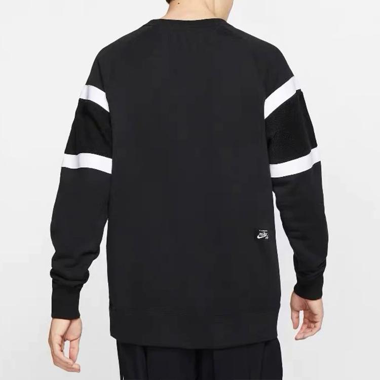 Nike Sweatshirts Men's Black Crew Neck Moderate Regular AT3417-010