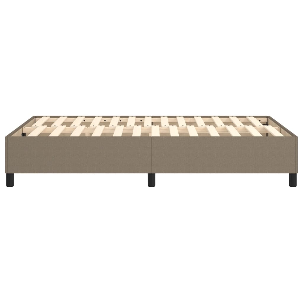 Vidaxl Rama Łóżka Bez Materaca, Taupe, 120X200 Cm, Obita Tkaniną