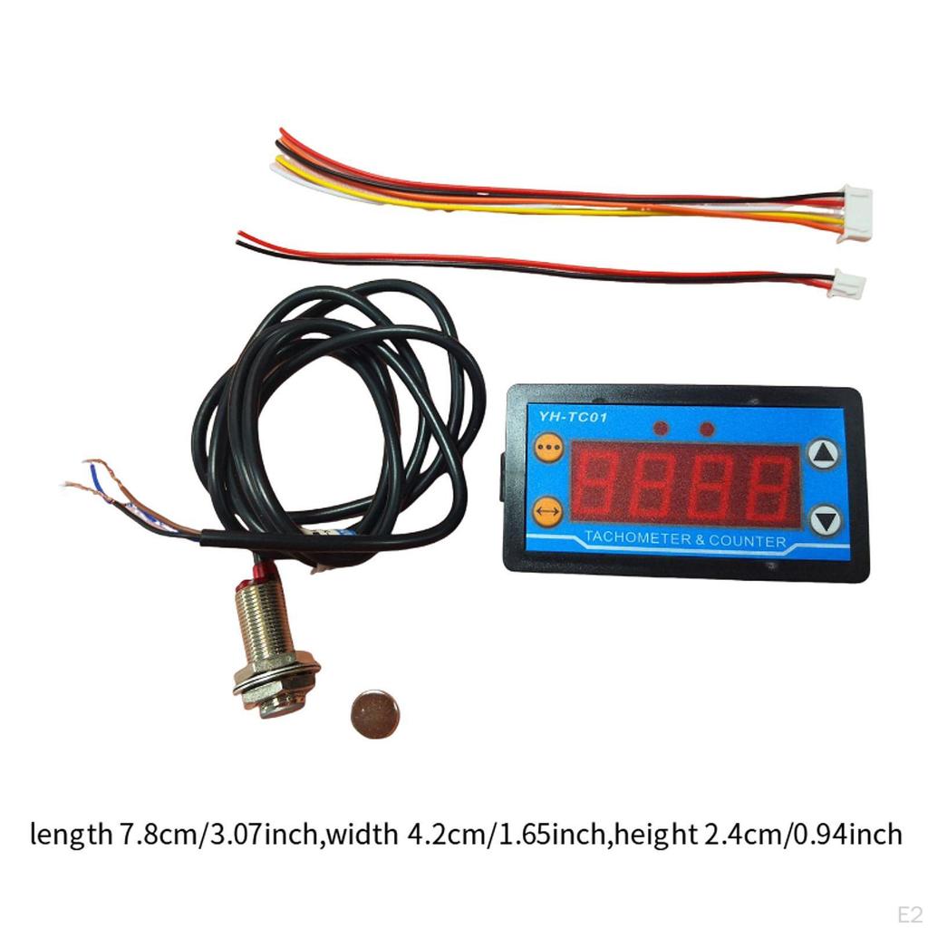 Цифровой светодиодный тахометр RPM Speed Meter Аксессуары Фильтрующие принадлежности Двигатель для