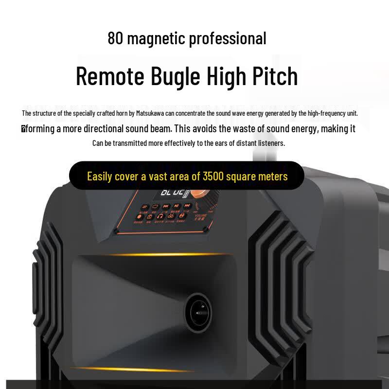 Songchuan SS1 12-inch Portable Outdoor Karaoke Speaker with Dual Wireless Mics (CN version)