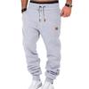 Fashion Men's Sport Color Bandage Casual Loose Sweatpants Drawstring Pant