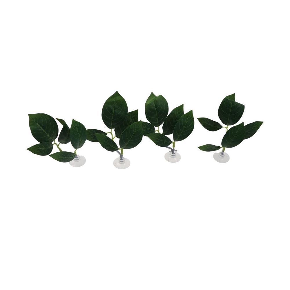 Имитация аквариумного ландшафта с присосками Искусственные растения Подставка для рыбок Бетта Лист Аквариум