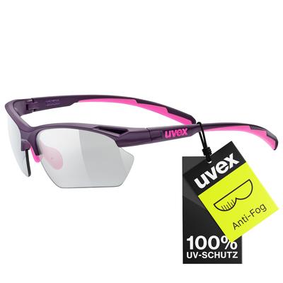 Uvex sports compact sportstyle 802 V маленькие солнцезащитные очки, фотохромные, антизапотевающие, легкие, тип,
