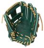 Rawlings HYPER TECH R2G Baseball Dark Throw Glove, Soft, Infielder's, Green, 11.25 inches, Right-Handed