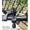 Handlebar Clamp Mount Motorcycle Bike Pole Mount For GoPro Hero 13 12 11 10 9 8 DJI Osmo Action 5 Pro 3 4 Cameras Insta360 X5 X4