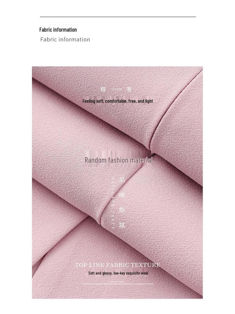 Летнее платье, украшенное бантом в стиле тихой роскоши - Элегантный облегающий талию стиль