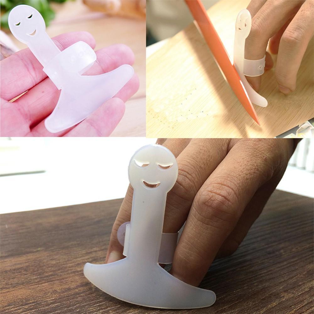 2pcs Adjustable Safe Kitchen Vegetable Hand Food Palm Rest Chopping Knife Guard Finger Cut Protector