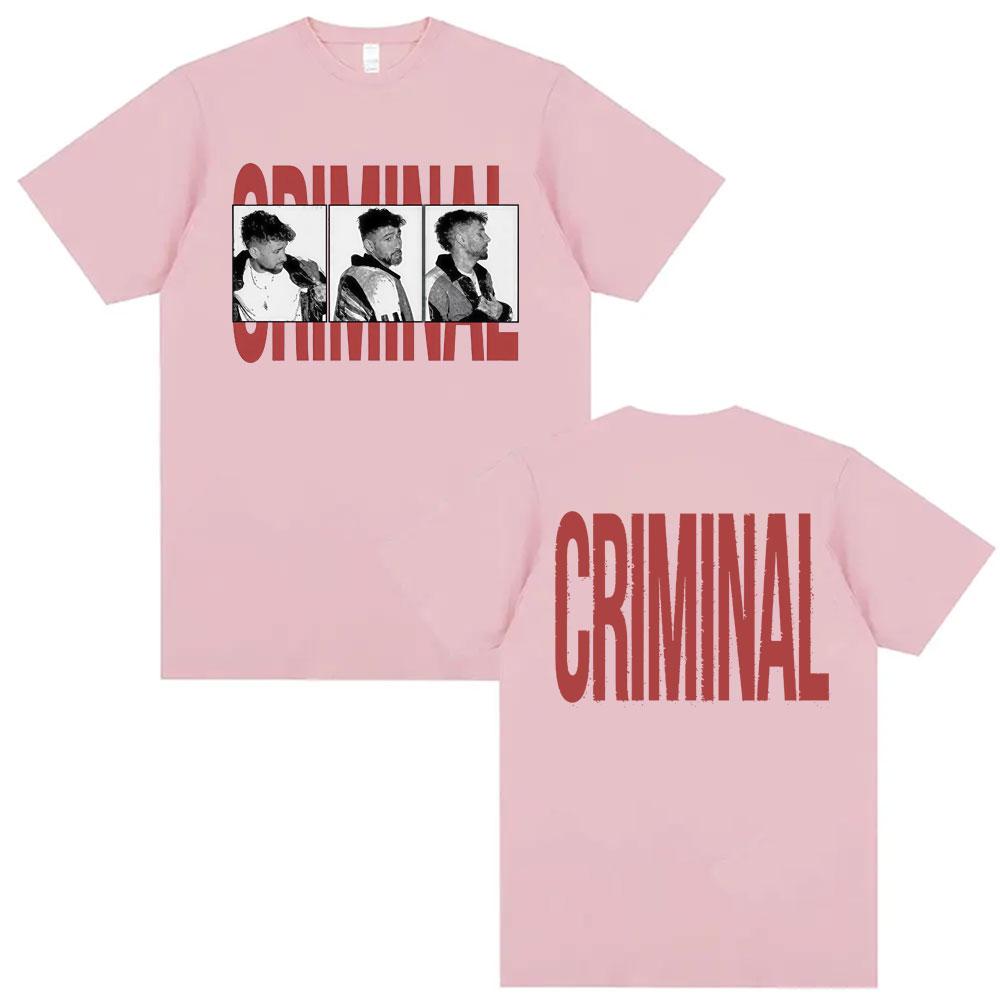 Dani Fernandez Criminal Album Graphic Tee Shirt Mens Women Summer Streetwear Hip Hop Tshirt High Quality 100 Cotton T Shirt