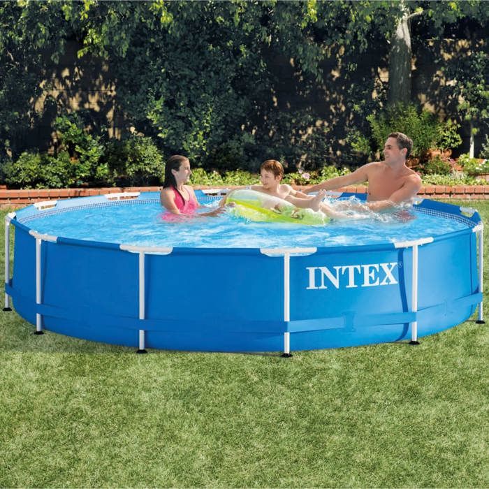 Swimming Pool - Intex - Metal Frame 28210NP - 366 X 76 Cm - Steel - 6,503 Liters