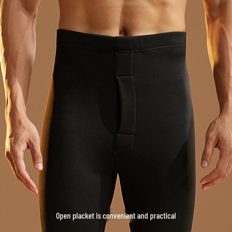 Мужские зимние термокомпрессионные брюки на флисовой подкладке