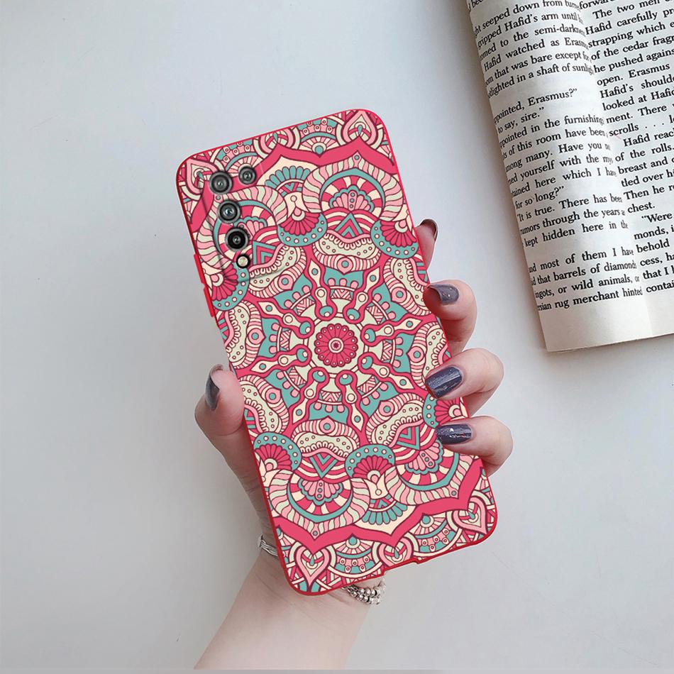 For Huawei Honor 10X Lite Case DNN-LX9 Cute Cartoon Flowers Cover For Honor10X Lite Honor 10 X 10X Lite Phone Cases Soft Bumper