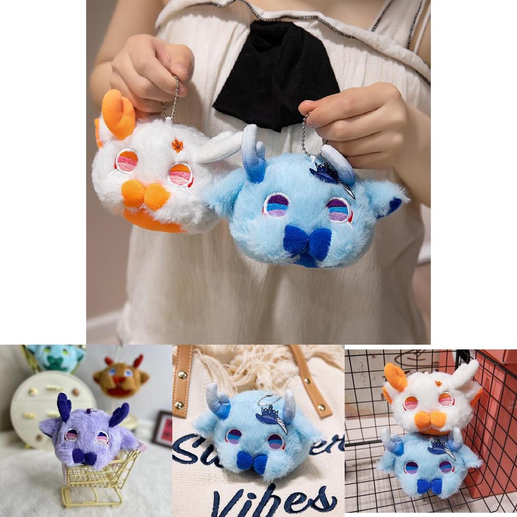 Genshin Impact Venti Beelzebul Tartaglia Cat Plush Doll For Kids And Fans