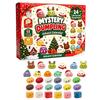 24Pcs Christmas Toy Christmas Fidget Toy Set Slow Rising Squeeze Toy  Christmas Gift