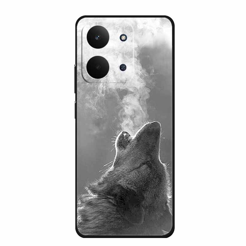 Для Xiaomi Redmi 15C 4G Чехол 15 C Funda Модный Мягкий ТПУ Черная Силиконовая Задняя Крышка Для Redmi 15C 5G 2025 Чехол для Телефона Coque Оболочка
