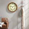 Singing Bird Wall Clock Silent Non-Ticking Battery Powered Wide Application Decorative Clock Round Modern Wall Clock