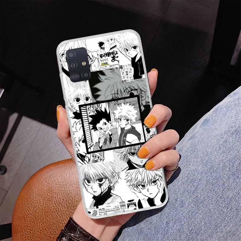 Чехол для телефона Killua Hunter X для Samsung Galaxy A52 A32 A22 A12 A51 A31 A50S A30S A20S A10S Note 20 Ultra 10 Plus S10 A72 A71 Gala