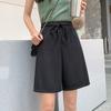 Womens Plus Shorts Womens Size Highwaisted Ice Silk Pants Loose Womens Summer Casual Straight Leg Shorts