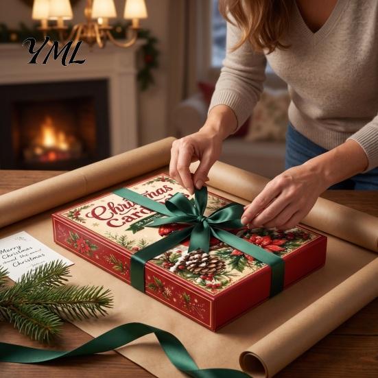 Birthday Gift for Children Red Bird Advent Calendar, 24-Day Christmas Countdown Set with Calendar Ornaments, 2D Acrylic Tree Hanging Decor,