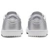 Air Jordan 1 Retro Low OG Metallic Silver Мужские кроссовки серые нейтрально-серые белые CZ0790-002