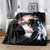 3D Print J-Jujutsu-K- Kaisen Anime Pattern Flannel Blanket,Multi-purpose Holiday Gift Blanket Warm And Soft Blankets All Seasons