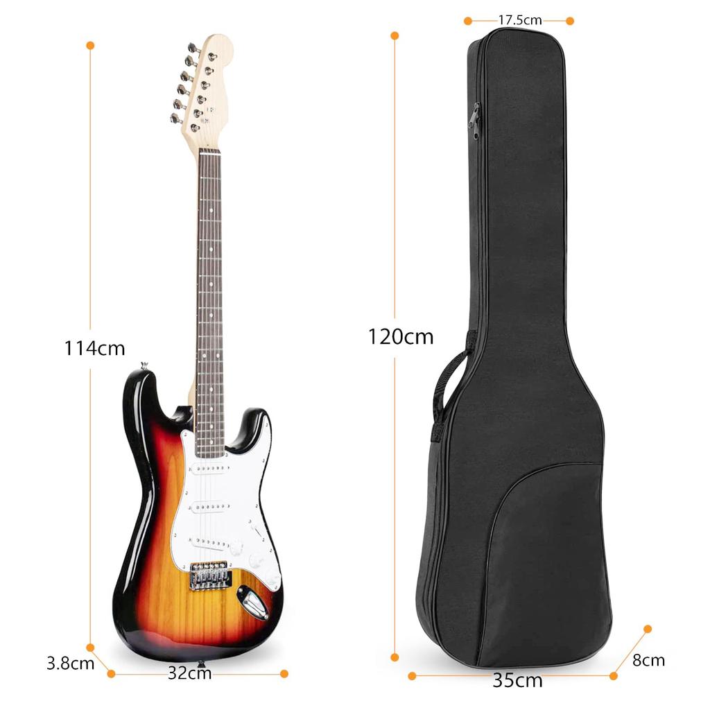 Rxakudedo Guitar Bag, Acoustic Guitar Case, Gig Bag, Soft Case for Acoustic Guitar (for Electric Bass)