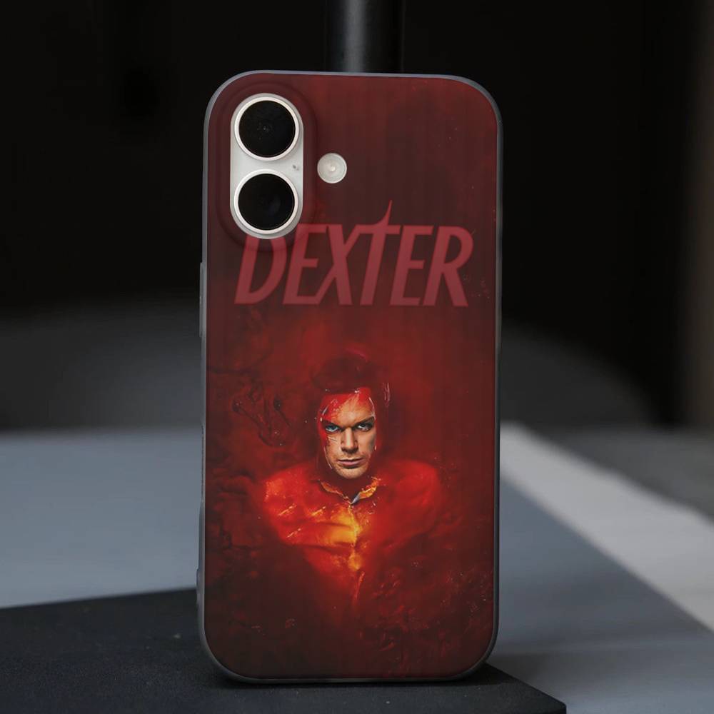 Стильный чехол для телефона Декстер Морган Для IPhone 17 16 15 14 13 12 11 Pro Max Plus Полосатый чехол