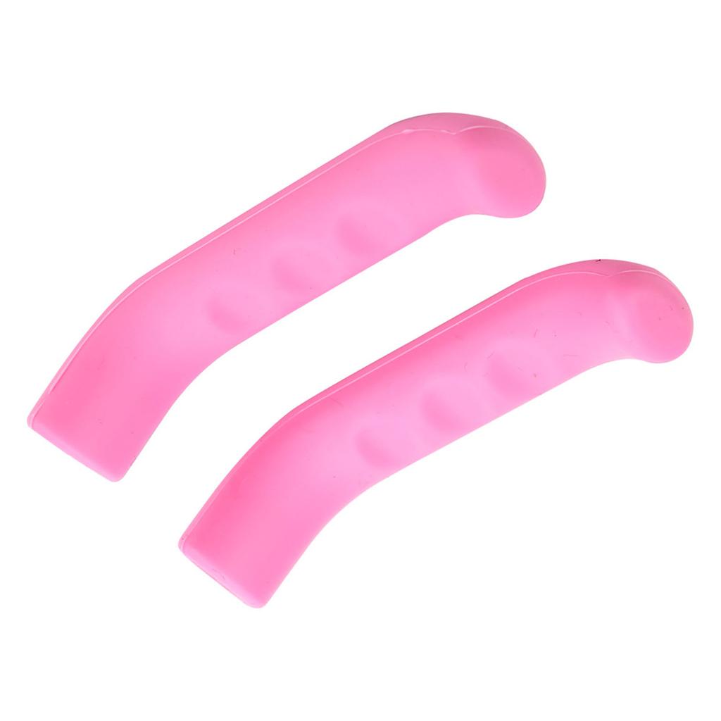 2 шт. силиконовый чехол для ручки тормоза горного велосипеда защитный чехол темный