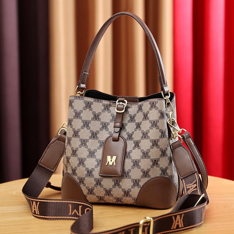Женские Сумки И Кошельки Дамская Винтажная Сумка-Ведро Crossbody На Плечо Ретро Сумка Хоббо С Верхней Ручкой И Двумя Регулируемыми Ремешками Качество