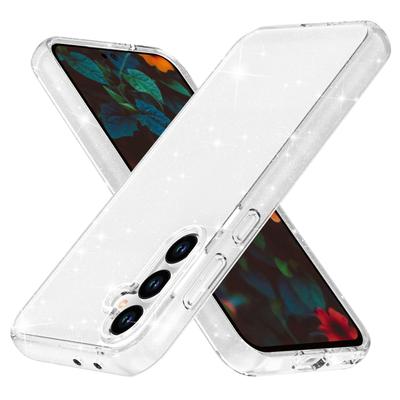Чехол для Samsung Galaxy A36 5G/A56 5G, блестящий порошок, глиттер, сияющий, мягкий ТПУ + Жесткая задняя крышка из ПК