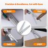 Portable Foldable Stainless Steel Multi-Functional Outdoor Scissors - Compact Camping Hunting Fishing Tool, Durable Versatile
