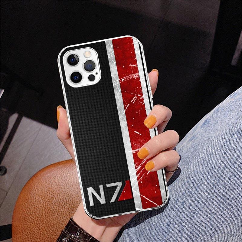 Чехол для телефона N7 Mass Effect для iPhone 17 Air 16 16E 11 12 13 Mini 14 Plus 15 Pro Max 7 8 + SE 2020 Чехол для телефона Coque