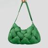 Nylon Filled Cotton Crossbody Women's Large Capacity Lightweight Down Bag Simple Weaving Space Cotton Tote Bag