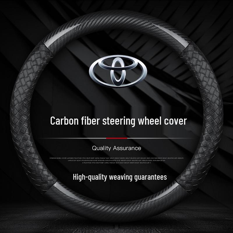 Чехол на руль автомобиля Toyota для Camry, Corolla, Crown, Highlander, RAV4, Reiz, Levin, Vios